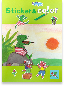 Kikker Sticker boek